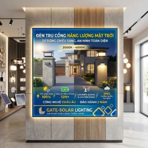 Gate Solar Light