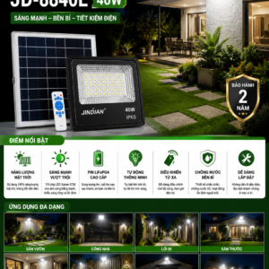 Jindian JD-8840L Solar Flood Light (40W)