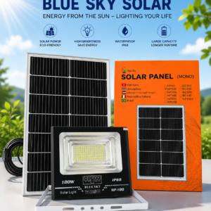 Solar flood light NP-100,Power 100W