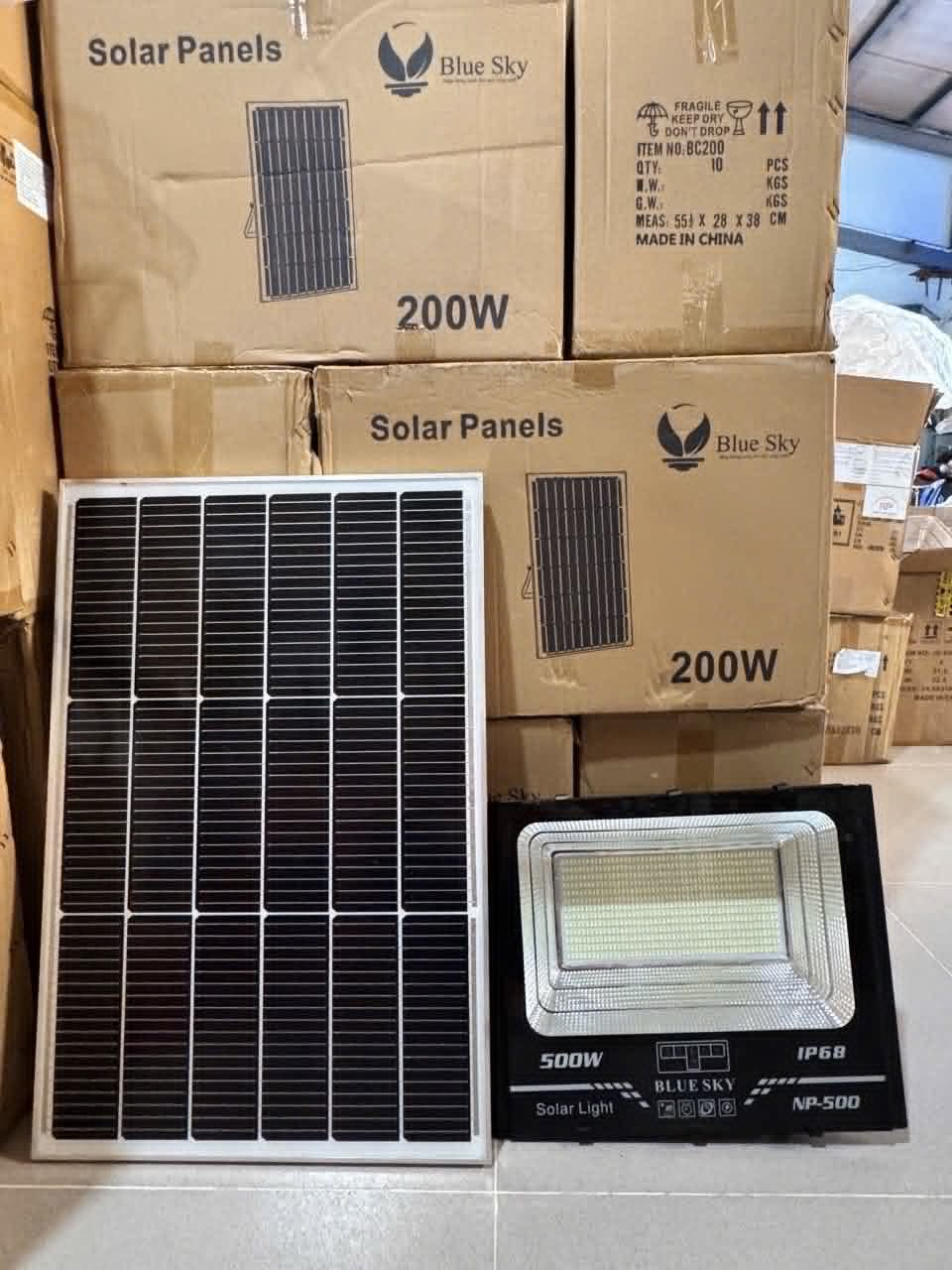 Solar flood light Bluesky NP-500W - Image 2